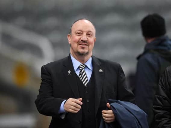 Rafa Benitez has named an unchanged side to face Tottenham at Wembley.
