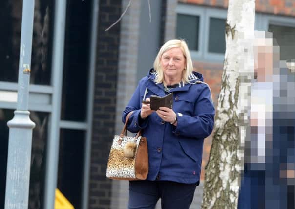 Lillian Handysides pictured outside South Tyneside Magistrates Court