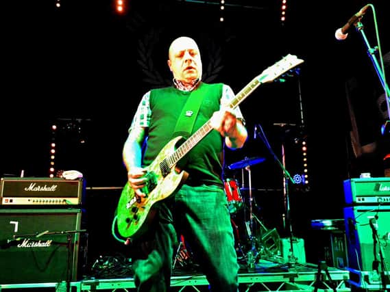 Lars Frederiksen of the Old Firm Casuals at the Riverside in Newcastle. All pics: Gary Welford.