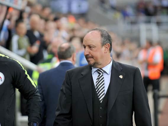 Newcastle manager Rafa Benitez.