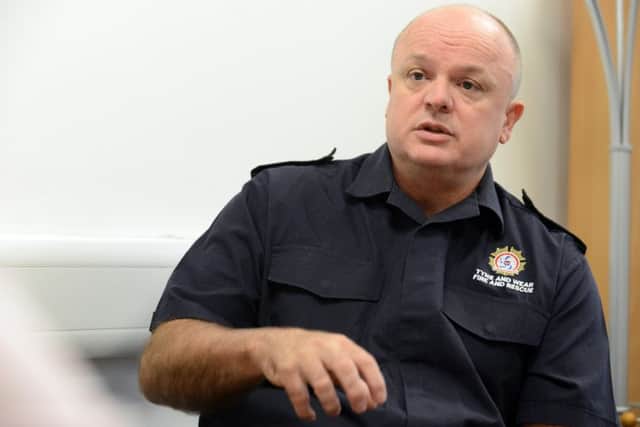 Assistant Chief Fire Officer Alan Robson