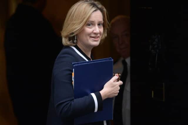 Work and Pensions Secretary Amber Rudd, admitted there had been challenges with the implementation of one of the governments flagship reforms and this could have forced families to rely on foodbanks. Picture: Victoria Jones/PA Wire.