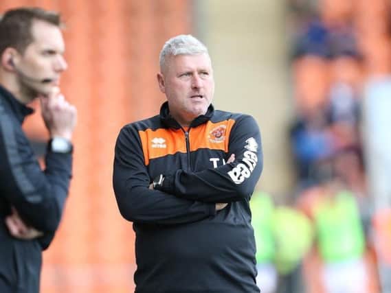 Blackpool boss Terry McPhillips thought his side should have been awarded a penalty against Sunderland.
