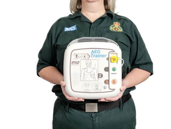 Funding is available for two new defibrillators in South Tyneside