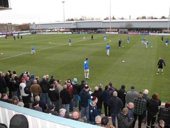 South Shields Football Club's Mariners Park ground.