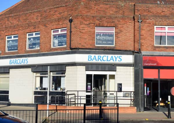 Barclays Bank at The Nook is due to close