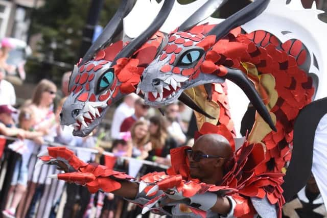 A previous South Tyneside Festival Summer Parade