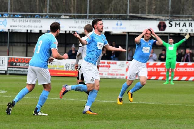 Robert Briggs netted a screamer for South Shields