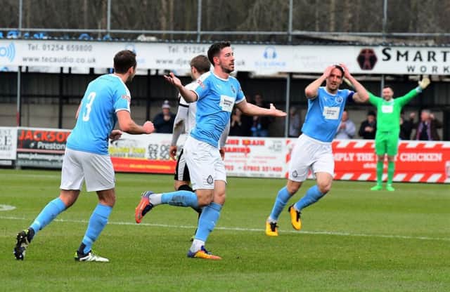 Robert Briggs netted a screamer for South Shields