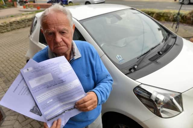 Edwin Peterson is delighted he no longer has to pay the fine.