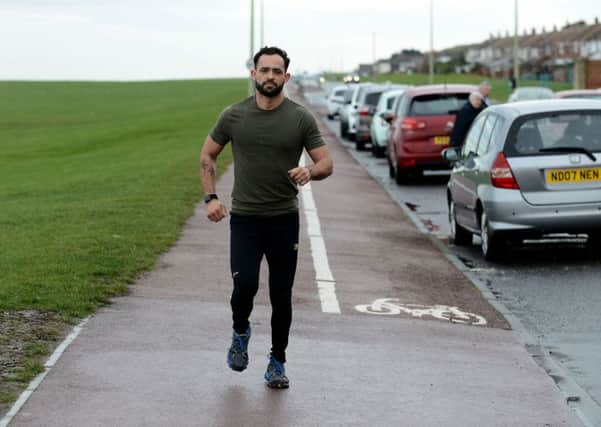 Marathon runner Paul Ahmed is raising funds for the Charlie Cookson Foundation.
