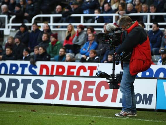 The TV cameras are taking over Newcastle United in April