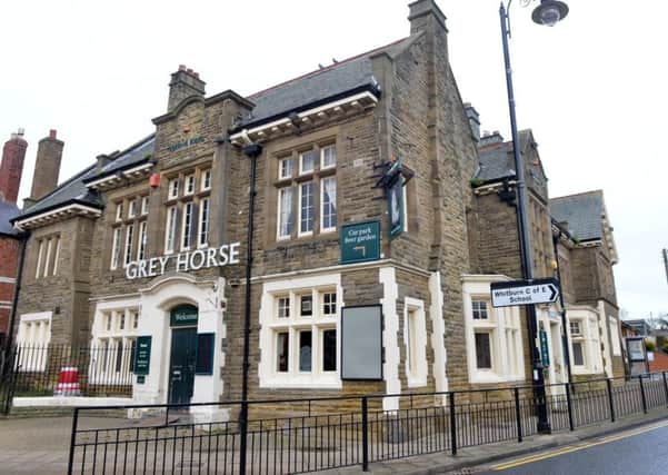 The Grey Horse is a landmark building in the village.