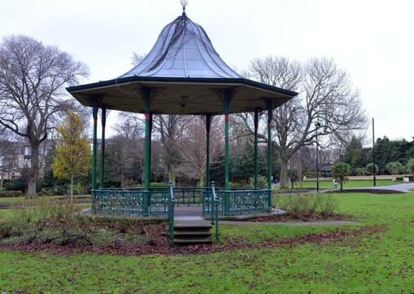 The attack happened near the bandstand in Mowbray Park