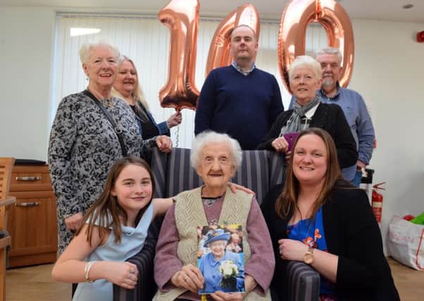 Ivy Eklund celebrates her 100th birthday with family and friends