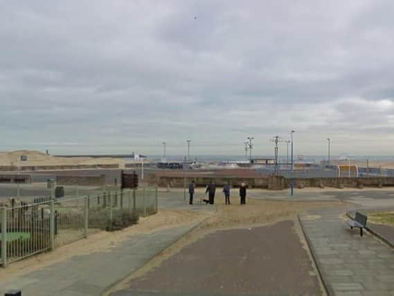 The incident happened close to the skate park in South Shields.
Image by Google Maps.