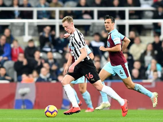 Sean Longstaff is facing an anxious wait to discover the extent of his knee injury.