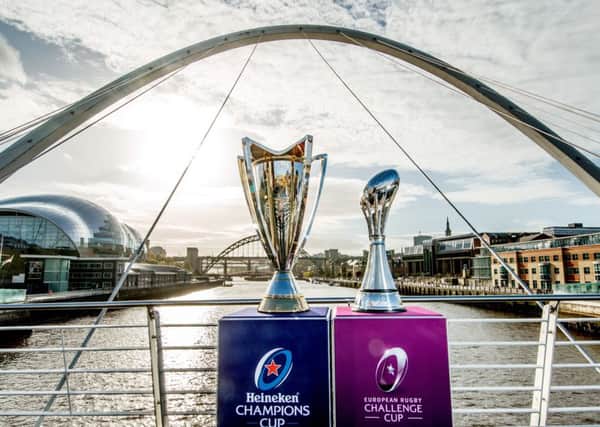 The Heineken Champions Cup and European Rugby Challenge Cup. Picture by ©INPHO/James Crombie
