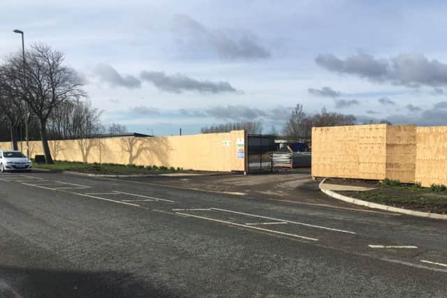 The housing site in Hebburn.
