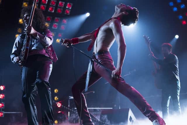 A scene from Bohemian Rhapsody