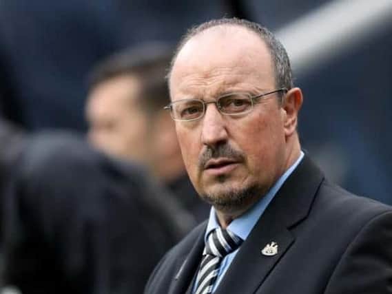 Rafa Benitez has selected his Newcastle side to face Everton