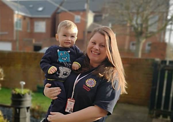Tyne and Wear Fire and Rescue Service volunteer Sara Hall.