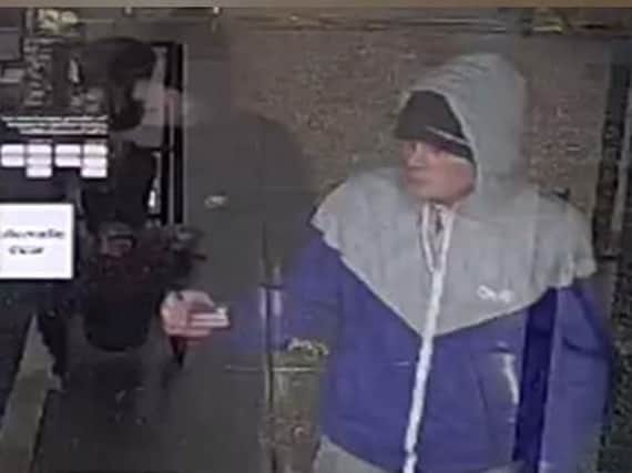 CCTV images released by Northumbria Police