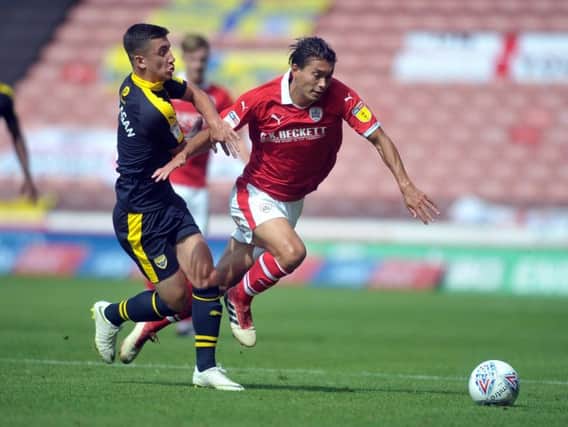 Barnsley's Kenny Dougall will be ruled out for the remainder of the campaign