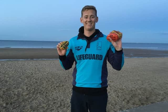 Trent Maxi Maxwell at Sandhaven Beach at his last visit