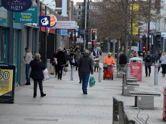 Sunderland City Centre.