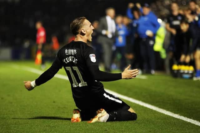 Portsmouth winger Ronan Curtis could return for the Checkatrade final later this month.