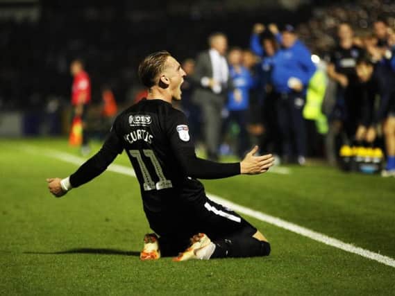 Portsmouth winger Ronan Curtis could return for the Checkatrade final later this month.