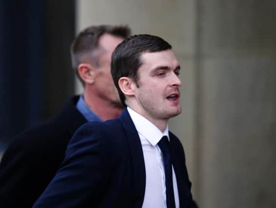 Adam Johnson. Picture by PA.