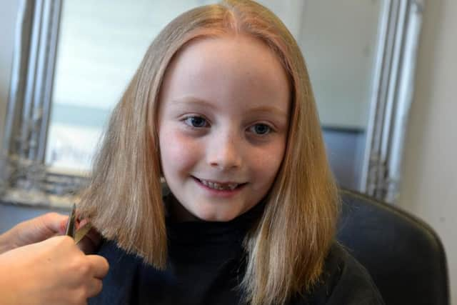 Amelia Reveley, 7 Little Princess Charity haircut