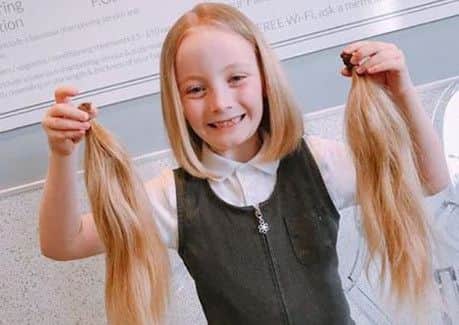 Amelia Reveley is now going to donate her hair to the Little Princess Trust