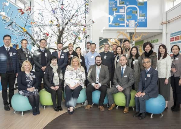 The delegations from Hong Kong and Wales