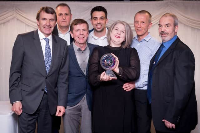 The Waste Team who received the Non-Clinical Team of the Year Award