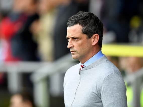 Jack Ross faced the press ahead of the Wembley clash with Portsmouth