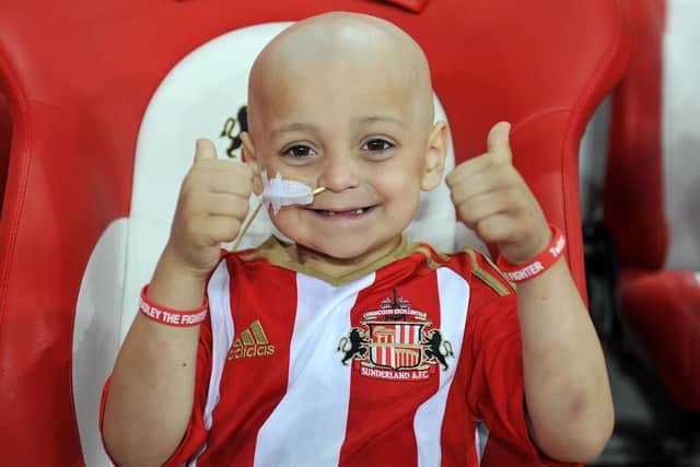 The story of Sunderland fan Bradley Lowery became known the world over as he was treated for neuroblastoma.
