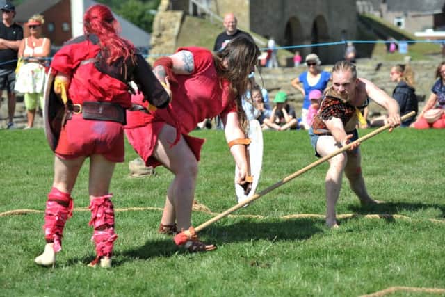 Arbeia in South Shields was taken over by gladiators as visitors flocked to the last year's South Tyneside Roman Festival.