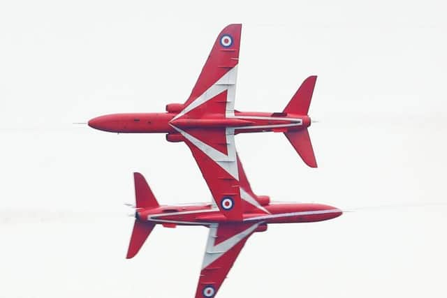 The Red Arrows. Picture by PA