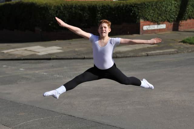 Ballet dancer Gray Pattinson has secured at place at The Hammond, Chester.