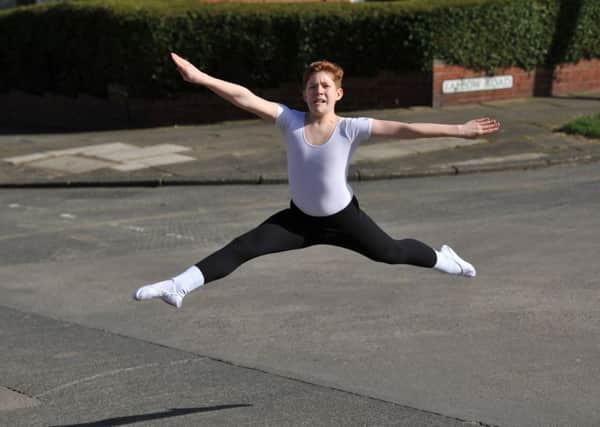 Ballet dancer Gray Pattinson has secured at place at The Hammond, Chester.