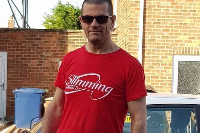 Ken Brown has lost more than six stone with Slimming World.