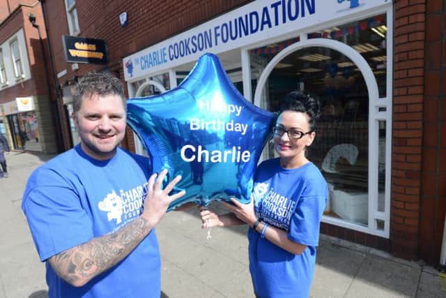 Chris and Sarah Cookson set up the The Charlie Cookson Foundation.