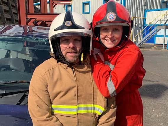 Tyne and Wear Fire and Rescue Service siblings, Sam Nicholson and Ed Copper.