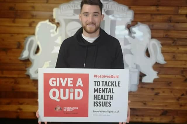 Jack Baldwin hopes supporters of the Foundation of Light will back the 30,000 appeal.