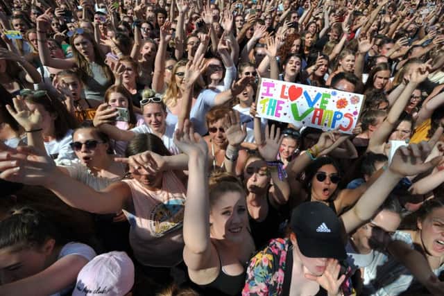 Hands up for The Vamps!