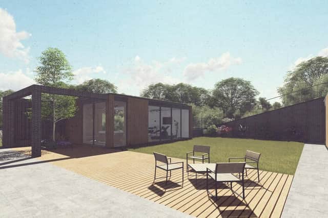 Artists impression of the new Bradley Lowery Foundation holiday home set to be build in Scarborough.