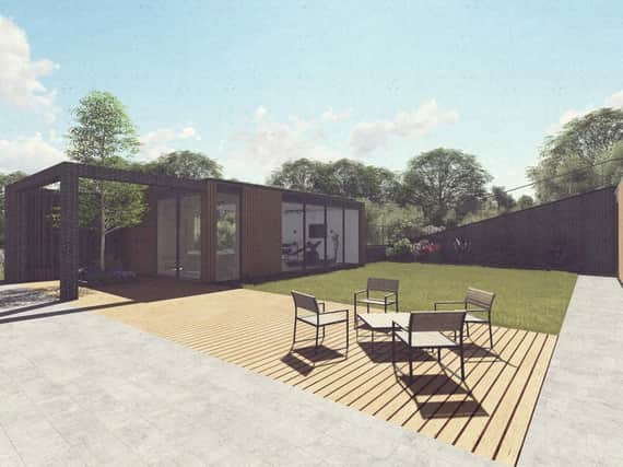 Artists impression of the new Bradley Lowery Foundation holiday home set to be build in Scarborough.
